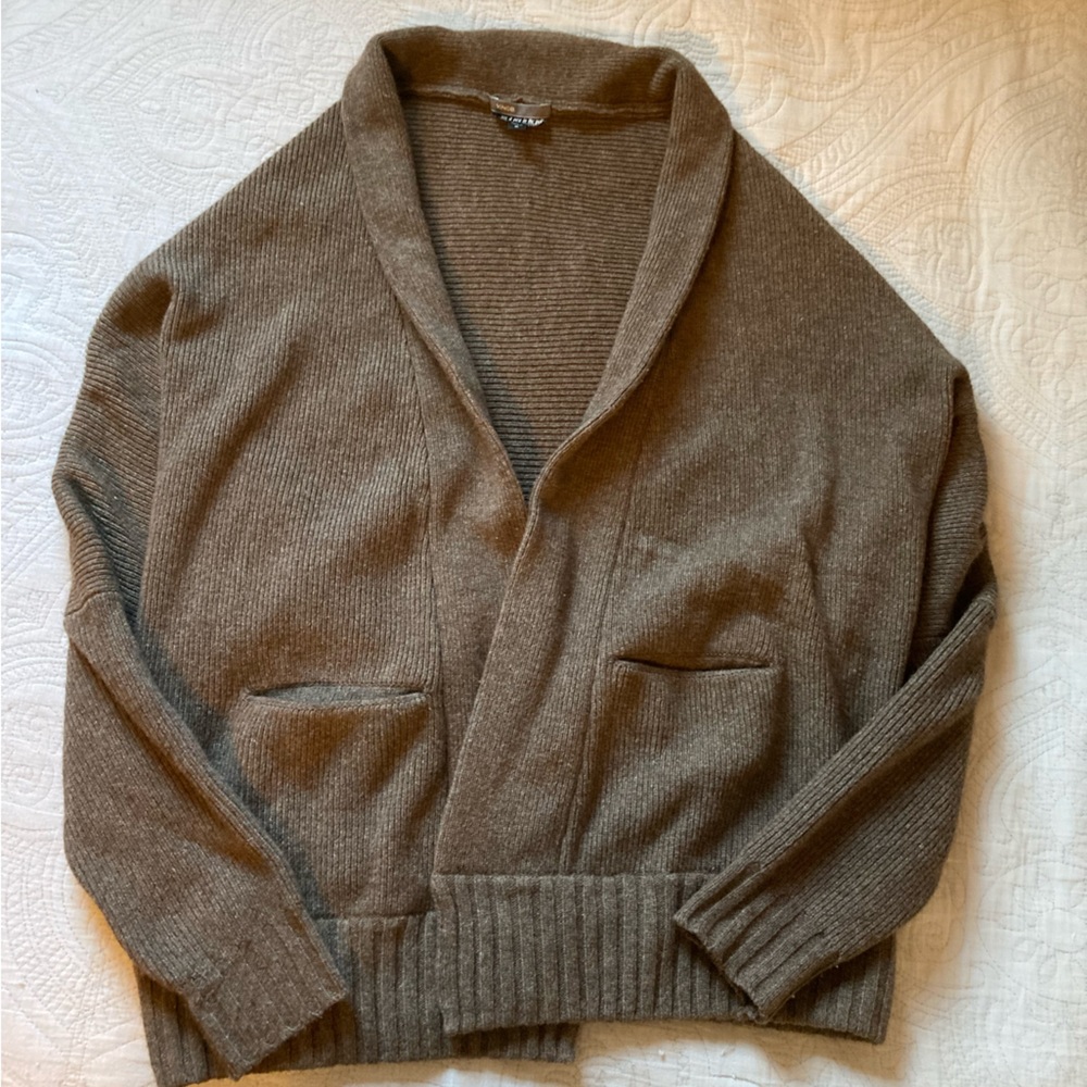 Vince (A Pea In The Pod) Brown knit cardigan